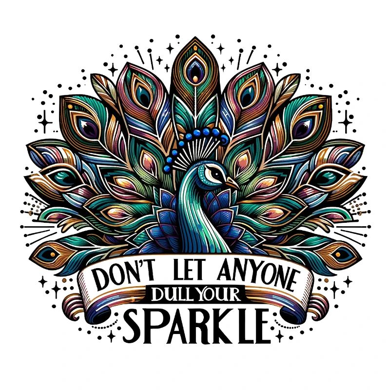 Peacock - Don't Let Aynone Dull Your Sparkle