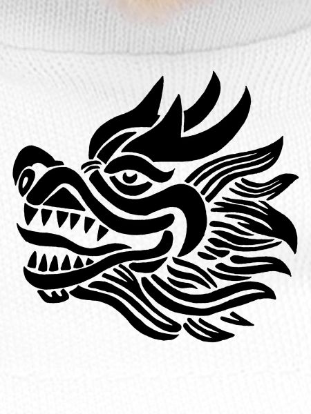 Chinese Dragon Head (Black)