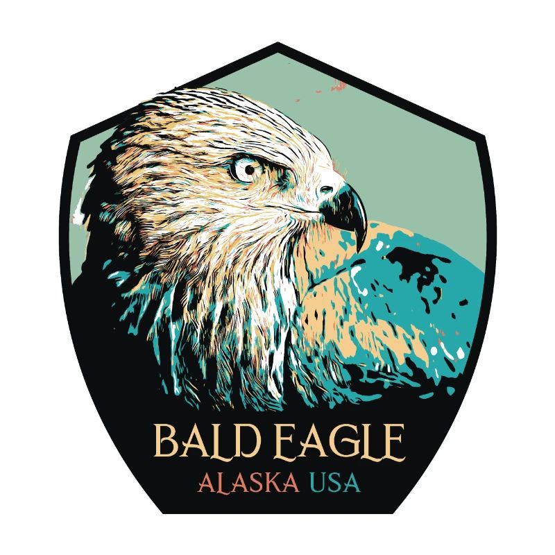 Alaskan Bald Eagle Portrait