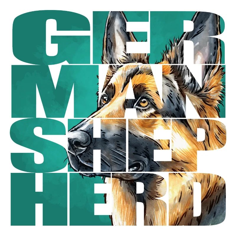 German Shepherd Portrait