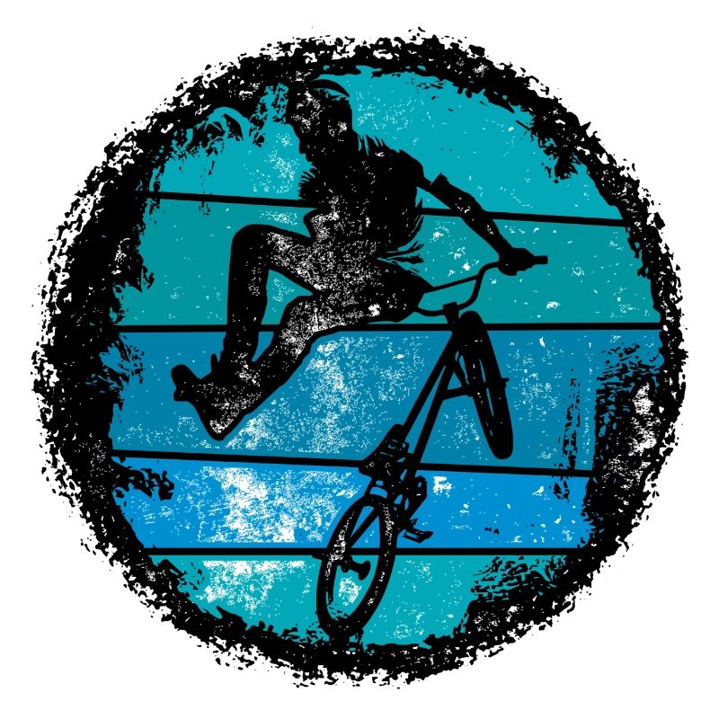BMX Trick Silhouette