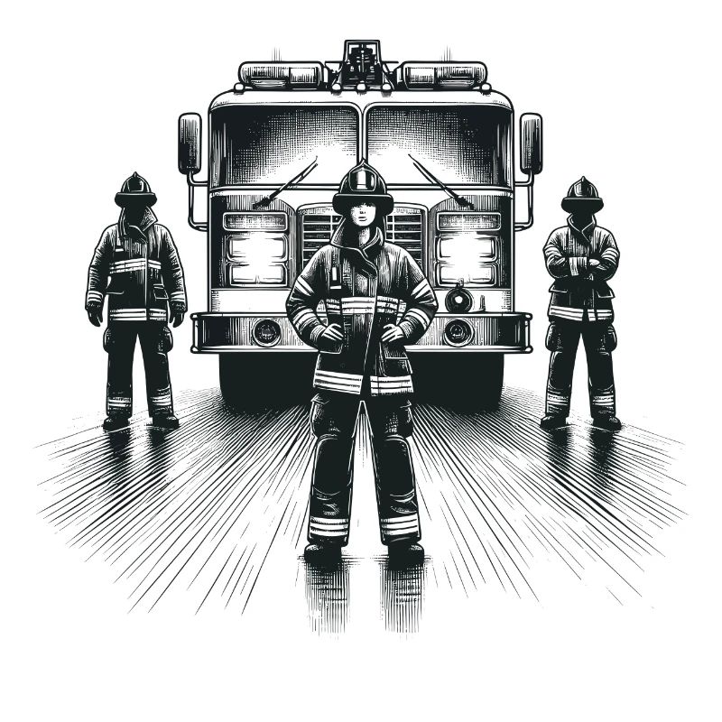 Firefighter Graphic Gift