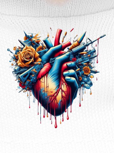 Anti War Heart