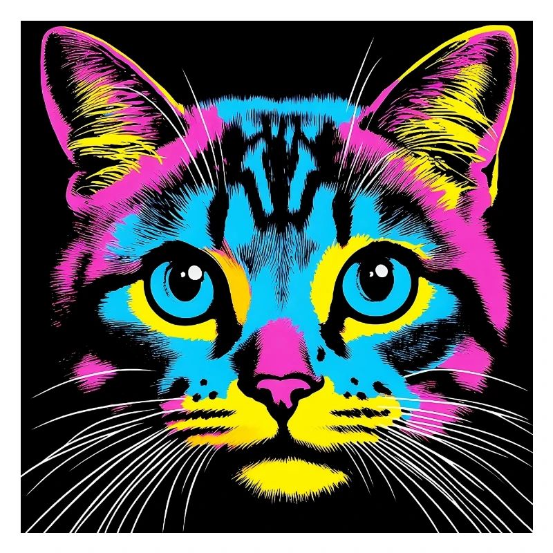 Chat Pop Art