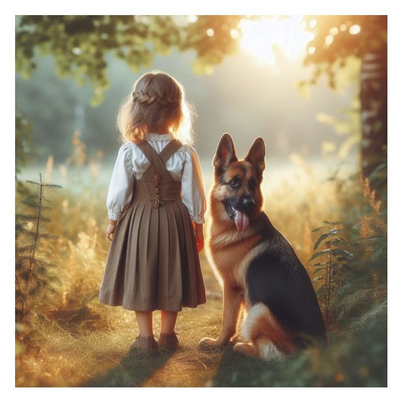 German Shepherd Art