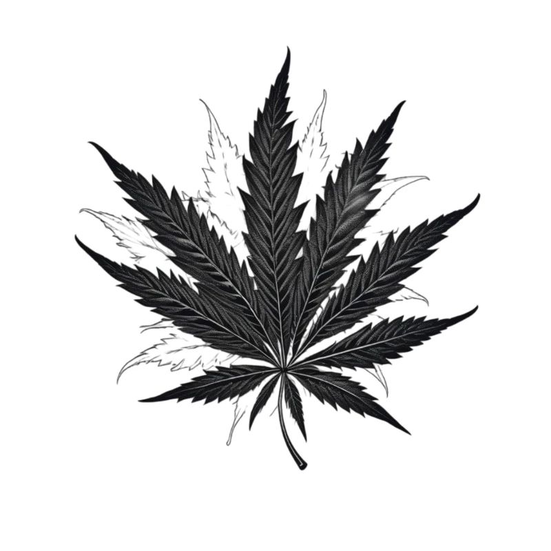 Feuille de cannabis 1
