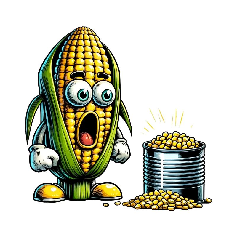 Funny corn design