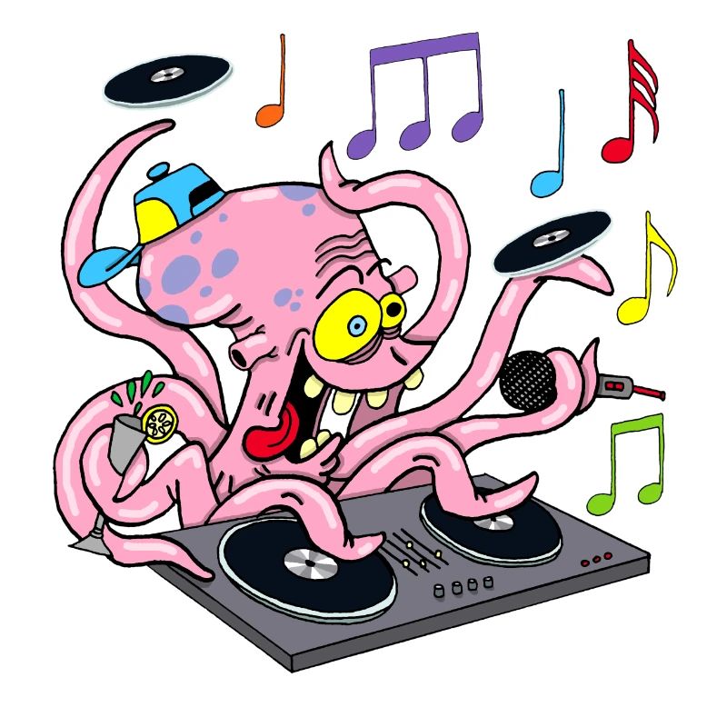 Pieuvre deejay