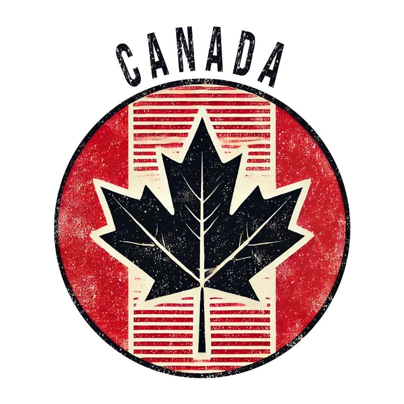 Canada maple leaf design