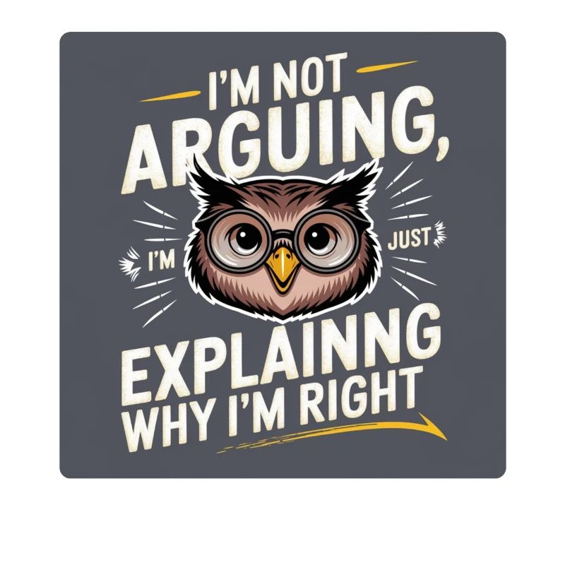 I'm not arguing, i'm just explaining why i'm right