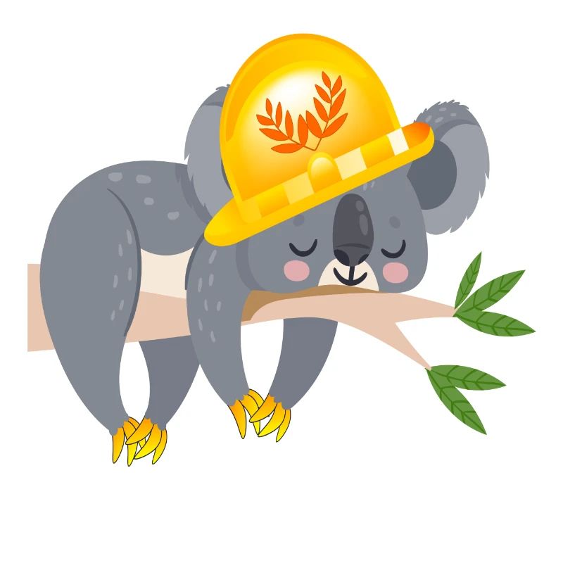 HANDWERKER KOALA BÄR