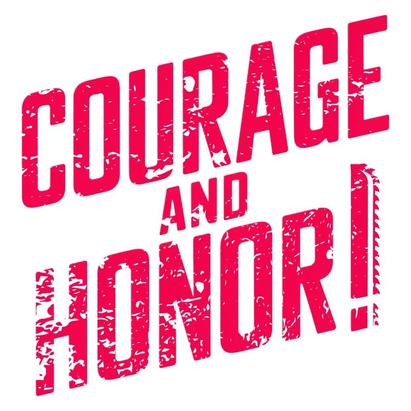 Courage and Honor Epic Marine Code scifi Space.