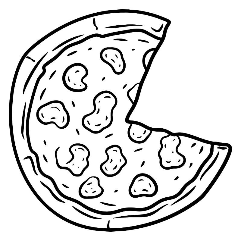 Pizza Drawing