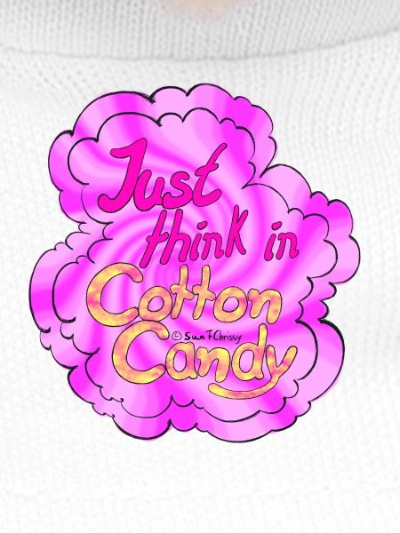 Cotton Candy Thinking swirl