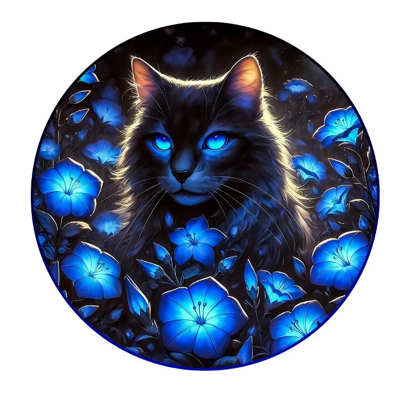 Chat d’une beauté éclatante