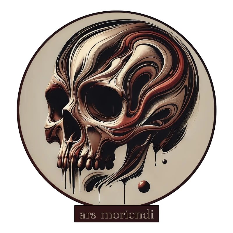 Ars moriendi skull