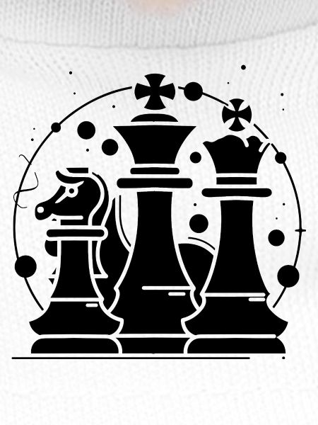 Chess Pieces Comic Look