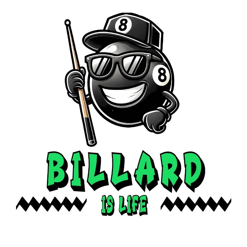 Billiards, c’est la vie - Conception cool à 8 boules