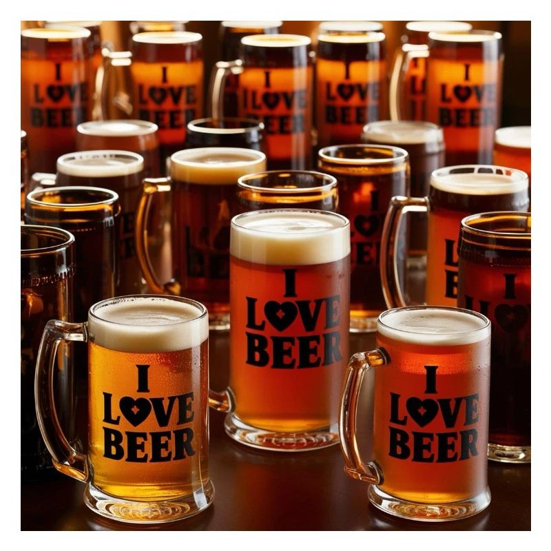 Bierliebe im Glas