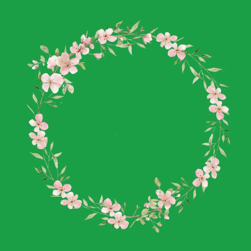 Spring Wreath - Personalizable