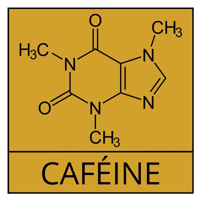 molécule de caféine