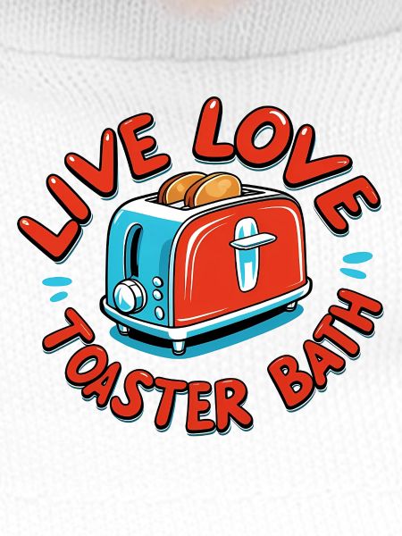 Live Love Toaster Bath