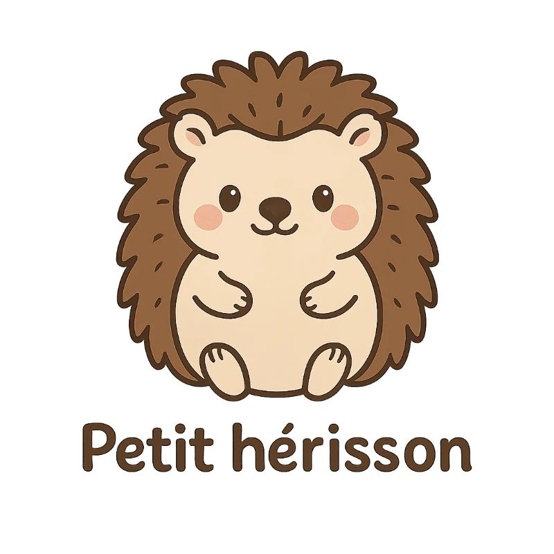hérisson mignon "Petit hérisson"