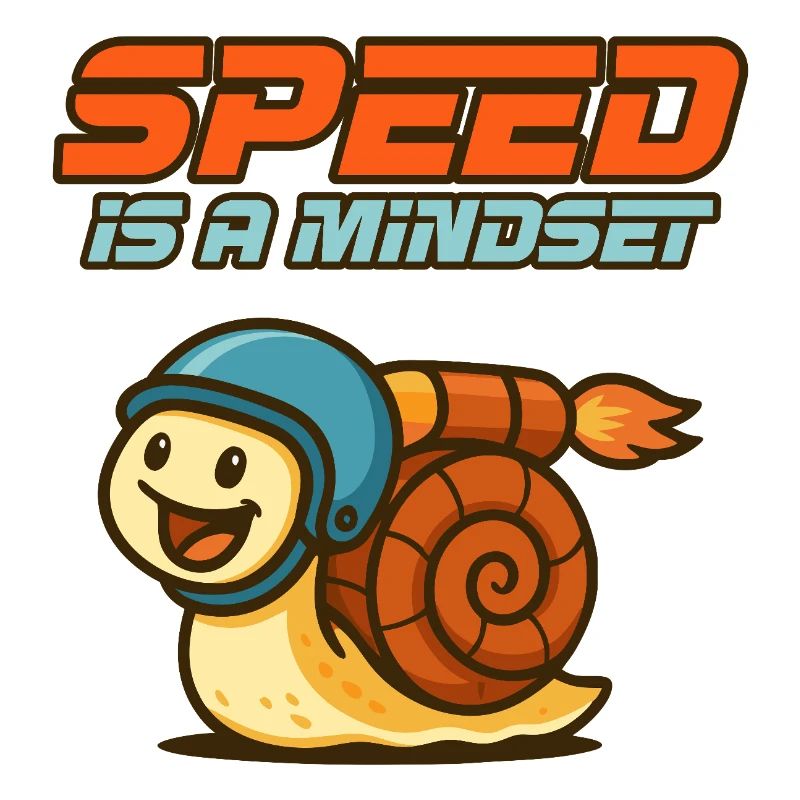Réfléchis vite - Escargot avec casque