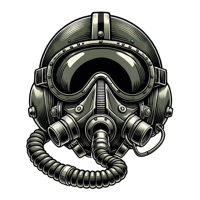 Vintage Pilot Helmet