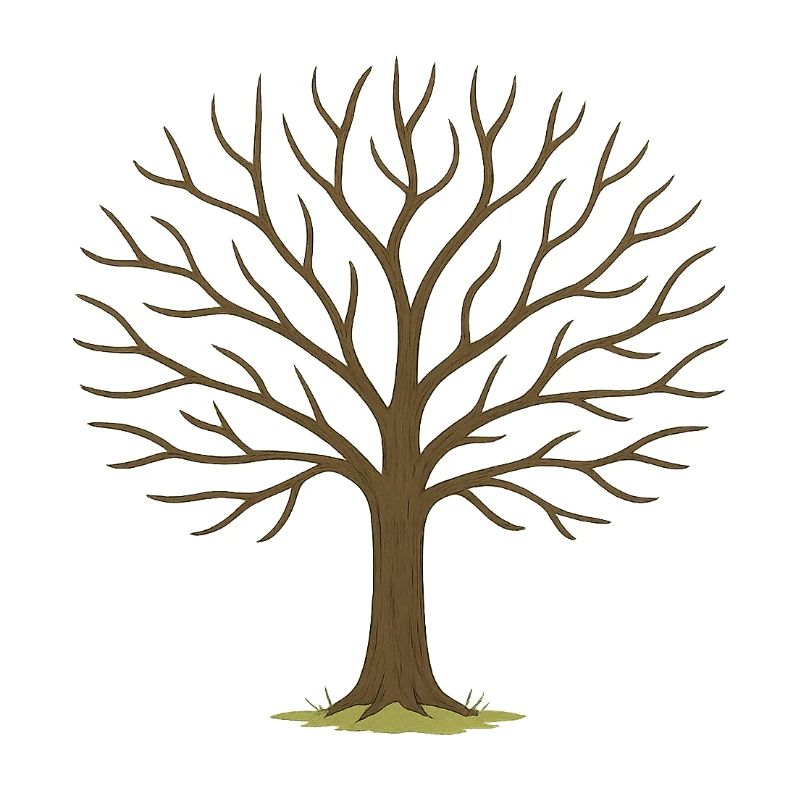 Winter Tree Silhouette