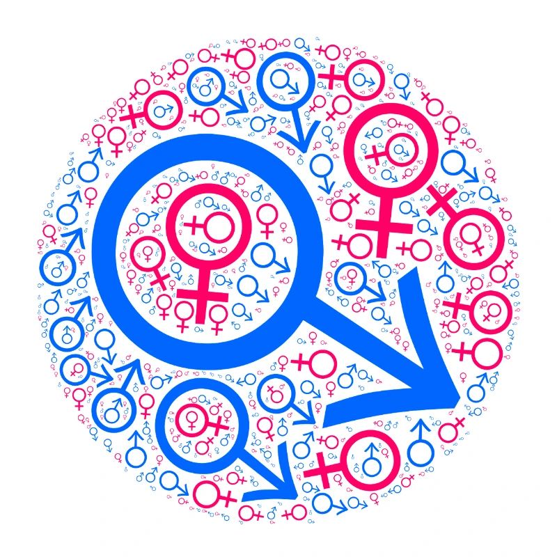Gender-Kuddelmuddel im Kreis-Design