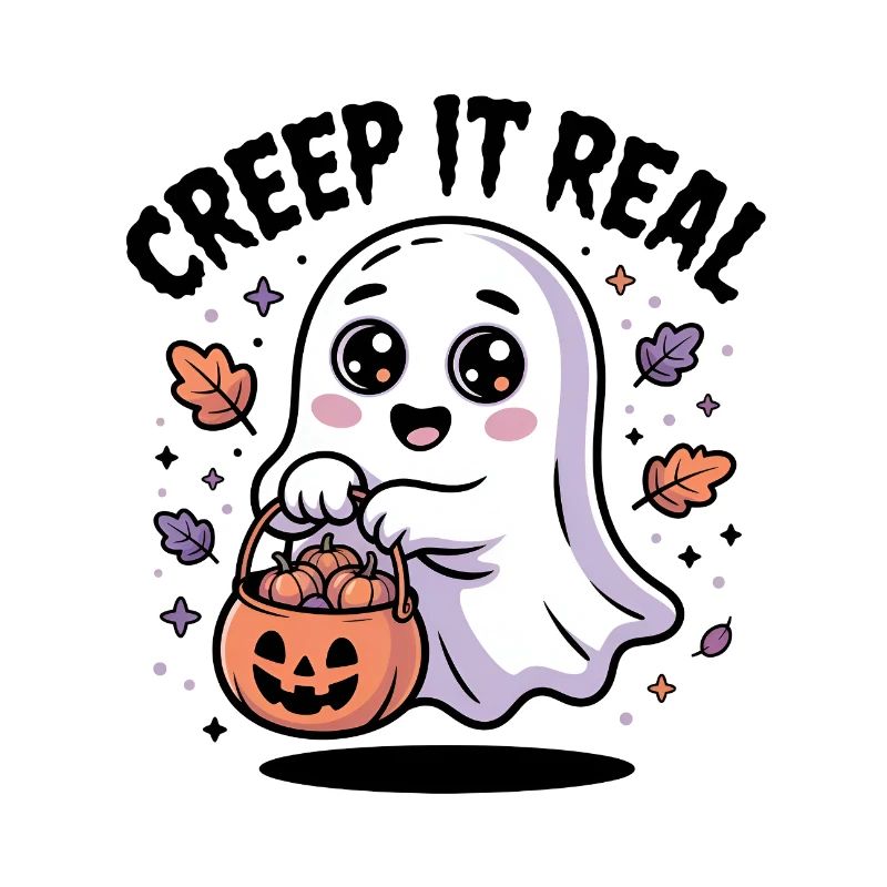 Creep It Real Cute Ghost