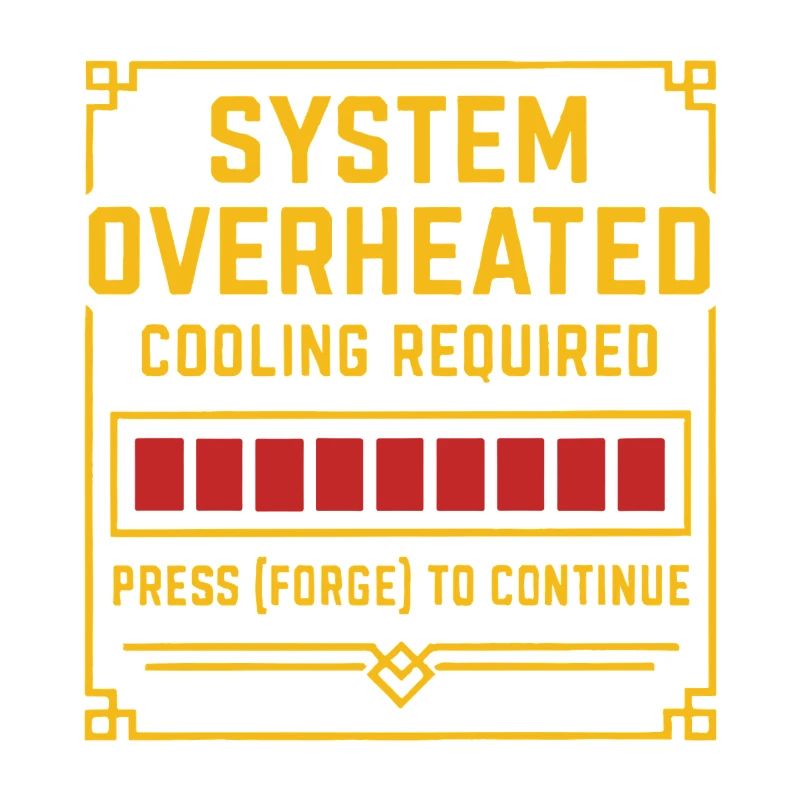 System Overheat – Forge Tee