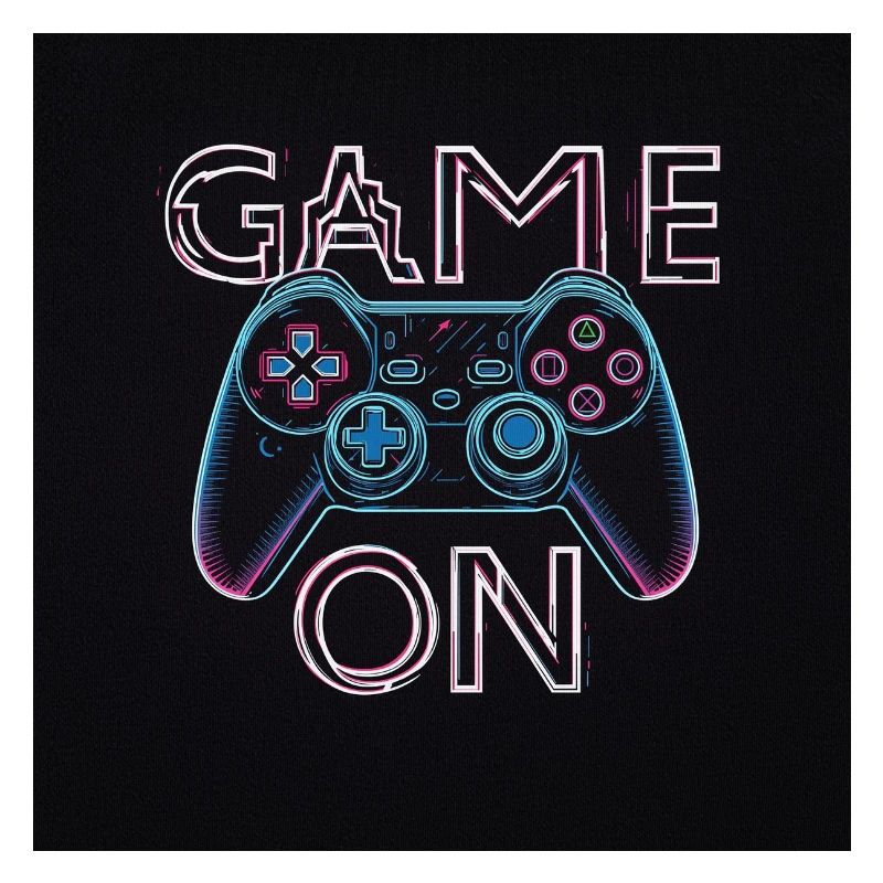 Conception de manette de jeu néon