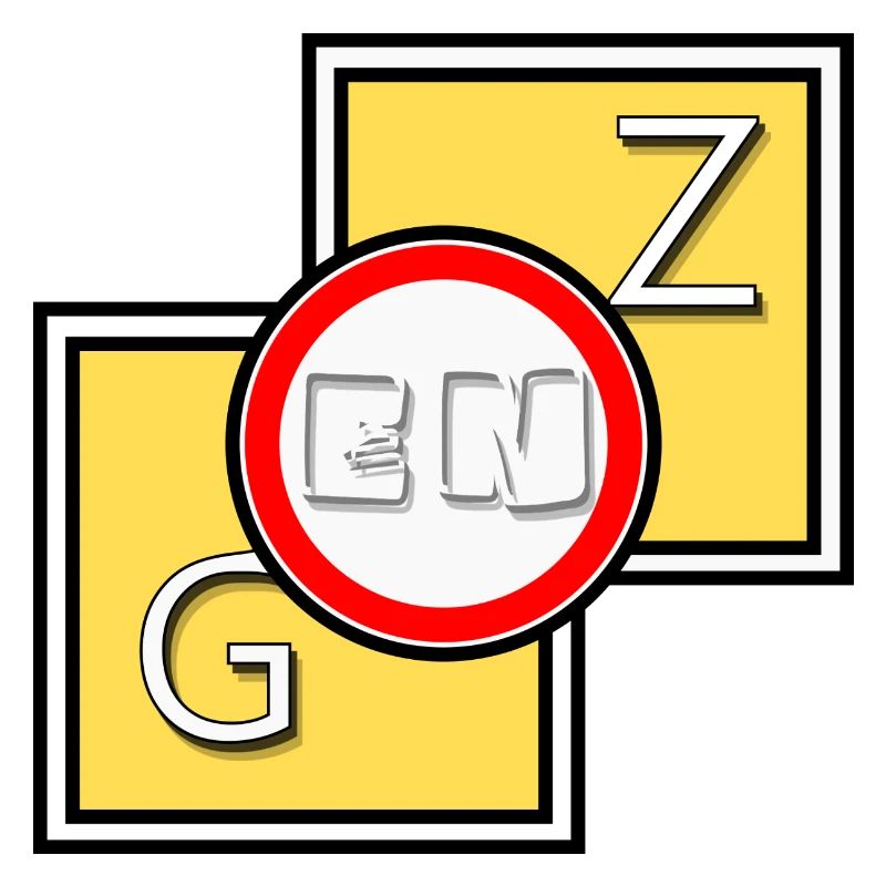 Logo abstrait Genz