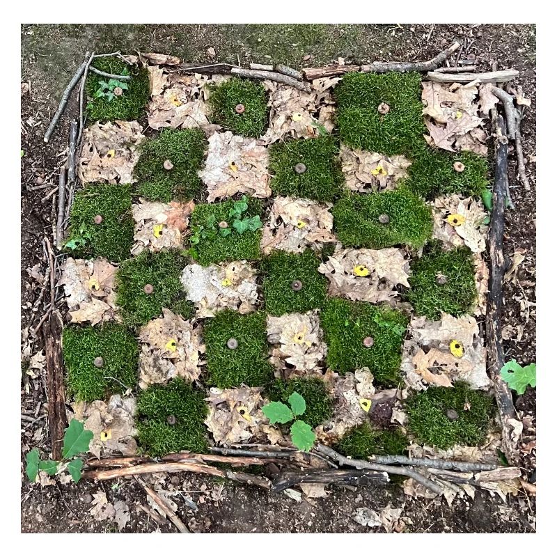 Forest Plants Pattern Design