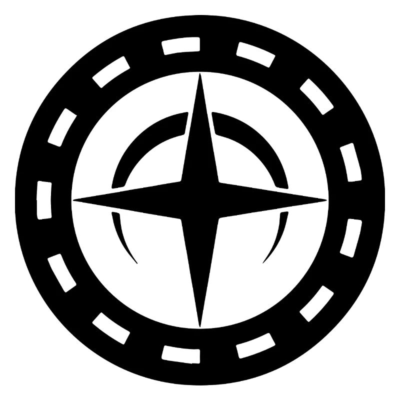 Celestial Compass Crop Circle Art