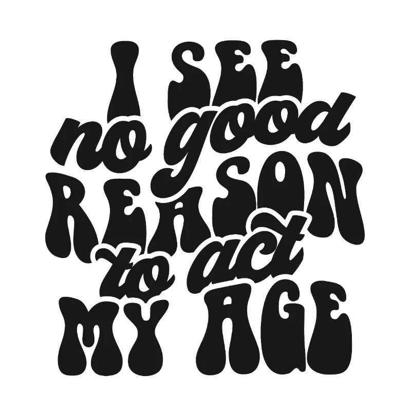 Print Design with Self-Acceptance Message