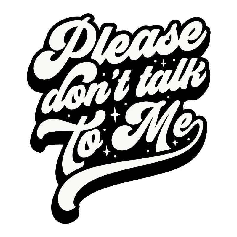 Expressive message in modern style