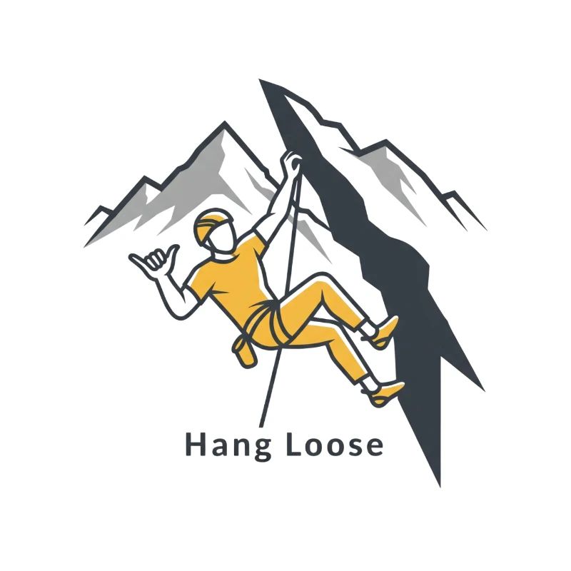 Climber shaka