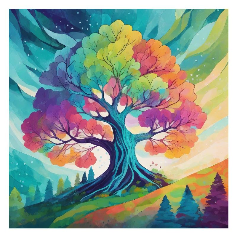 Rainbow Tree of Creativity