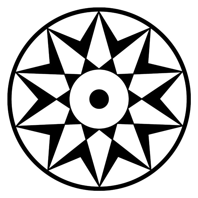 Celestial Decagram Mandala