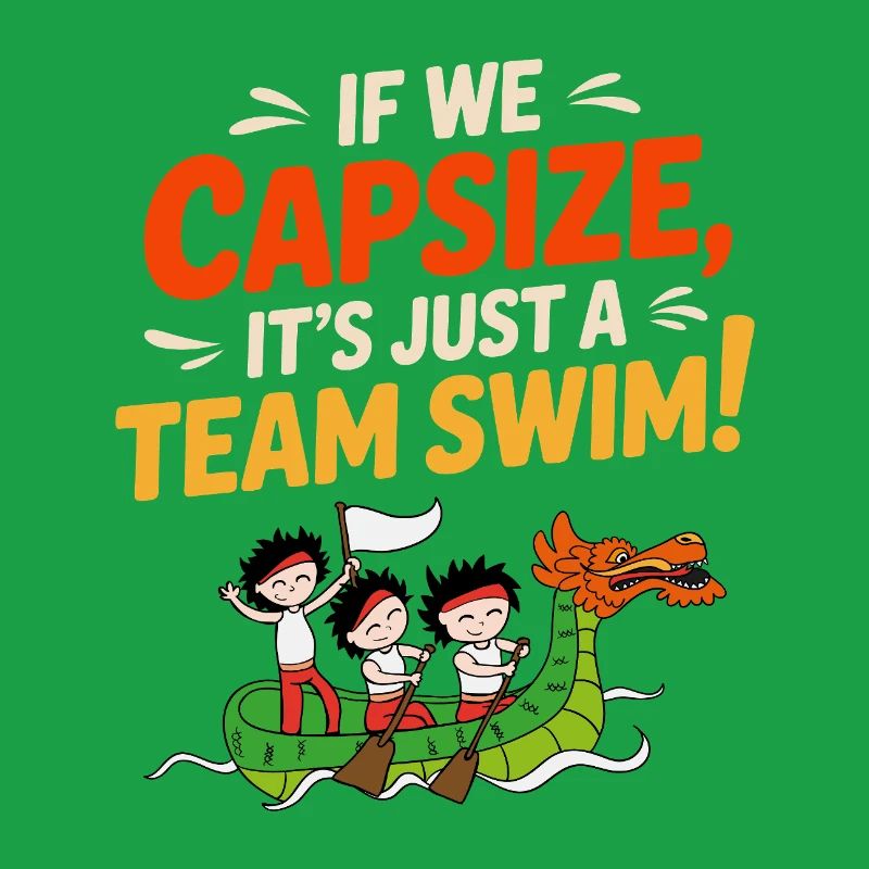 Équipage de course de bateaux-dragons