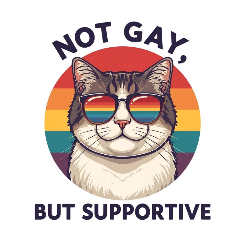 Pas gai, mais solidaire – Cat & Rainbow