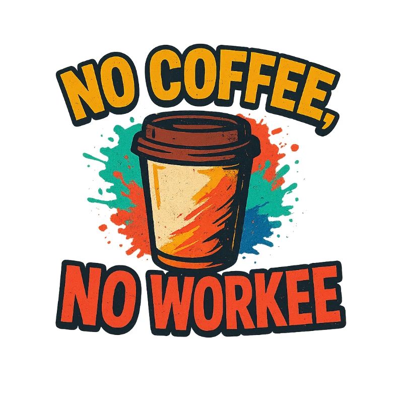 Illustration de protestation à la pause-café
