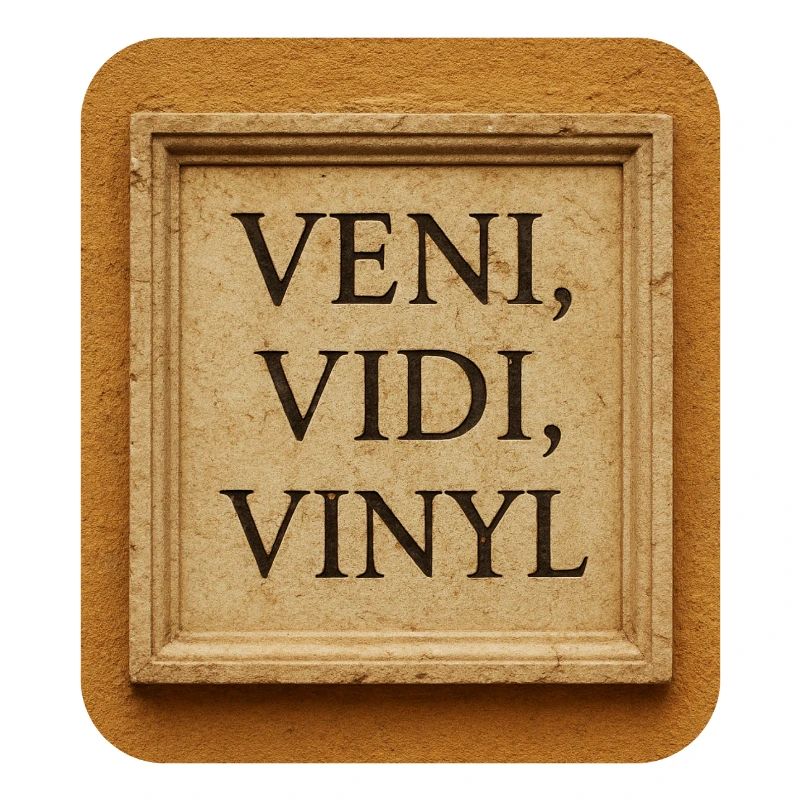 Veni, Vidi, Vinyle