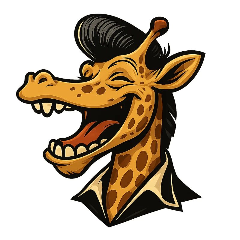 Stretch avec style – Cool Giraffe