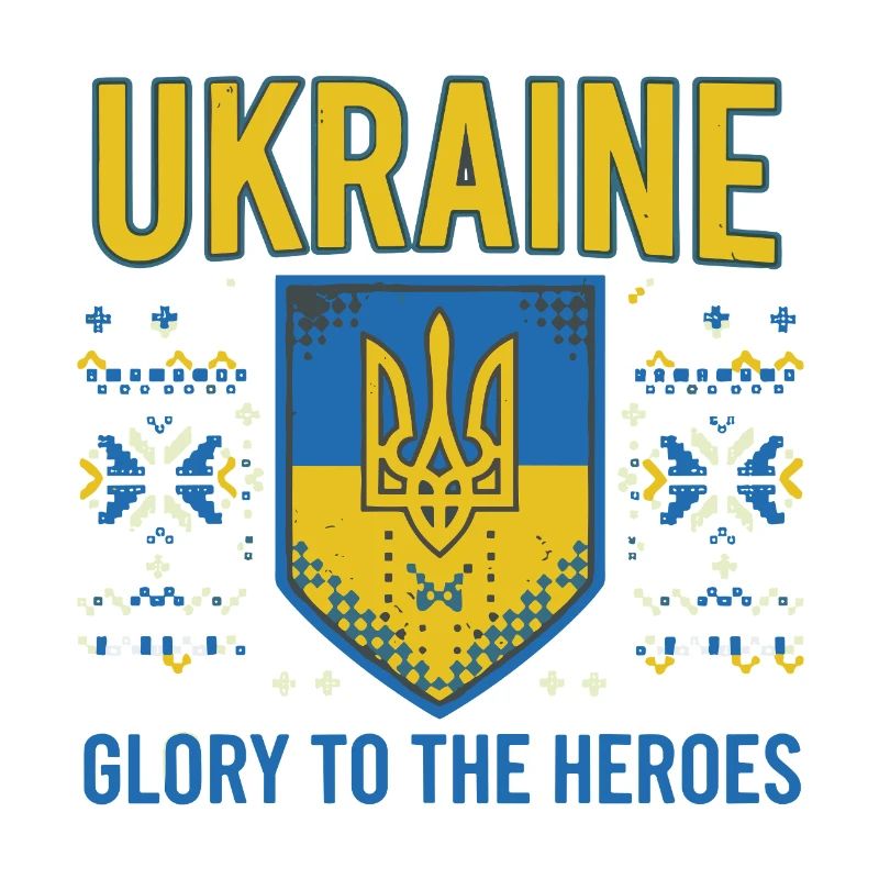 T-shirt Ukraine Crest Glory