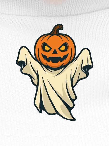 Halloween Pumpkin Ghost Spooky Design