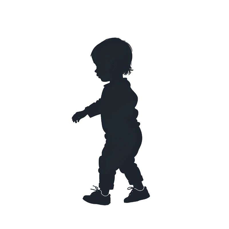 Bébé - Logo Cool Silhouette